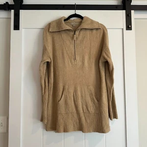 Maglione mezza zip BAREFOOT DREAMS CozyChic Lite taglia Large - Foto 1 di 7