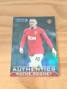Topps Authentics 2011/2012 Barclays Premier League Trading Cards Wayne Rooney - Picture 1 of 4