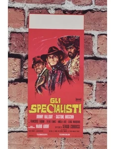 locandina GLI SPECIALISTI sergio corbucci mario adorf halliday B26 - Imagen 1 de 1