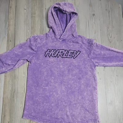 Sudadera con Capucha Hurley Unisex Talla Mediana Manga Larga Talla Mediana Lavado Ácido Foto 1 de 4