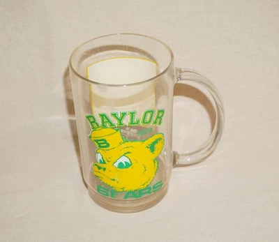 1979 Baylor University Bears Football Vintage Plastic Mug Cup - Image 1 of 4