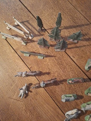 Lot De Figurines En Metal Quiralu Et Divers - Photo 1/4