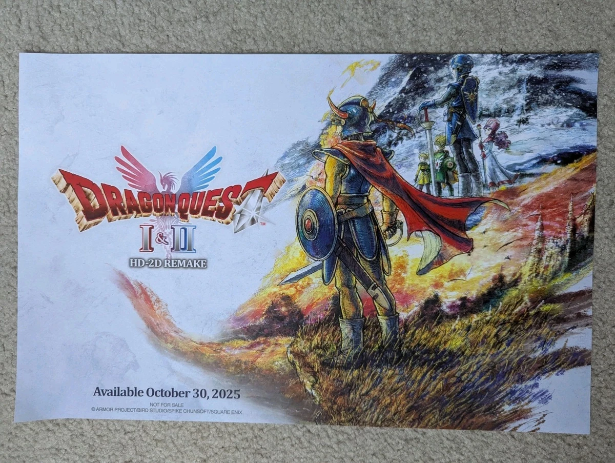 dragon quest poster products for sale | eBay