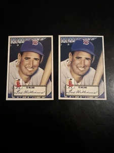 (2) Ted Williams #1 Red Sox ~ 1952 Topps Style Baseball Karten Magazin 1988 - Bild 1 von 2