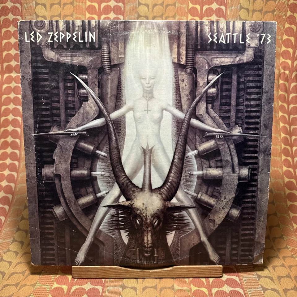 LED ZEPPELIN  ~ Seattle ‘73~ rare 2x Import Classic Hard Rock Lp 70s Geiger - Image 1 of 4