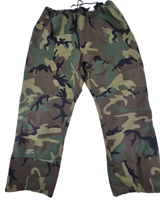 Pantalones Camuflados Militares Raven XL Verde Camuflaje Bosque Gore-Tex Hechos en EE. UU. Foto 1 de 4