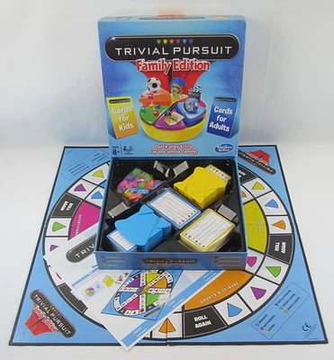 Trivial Pursuit Family Edition Board Game by Hasbro 2014 VGC - Image 1 of 4