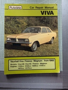 Vauxhall Viva HB & HC, Firenza, And Magnum Workshop Manual - Picture 1 of 8
