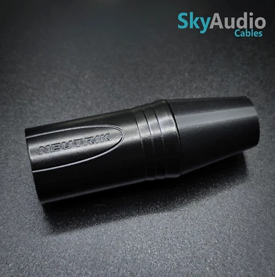 4 Pin XLR Male to 4.4mm Female Balanced Plug Adapter Converter - Image 1 of 2