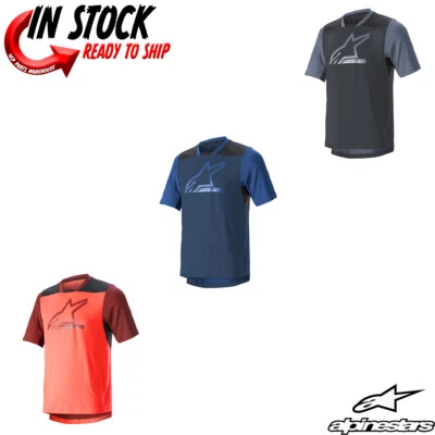 2023 ALPINESTARS DROP 6 V2 SHORT SLEEVE JERSEY BICYCLE MTB - PICK SIZE & COLOR - Image 1 of 4