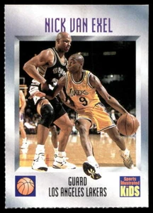 1995 Sports Illustrated for Kids #424 Nick Van Exel LA Lakers EX-EXMINT - Picture 1 of 2