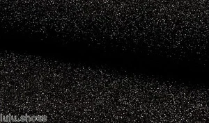 SPARKLE TINSEL Lurex Fabric Stretch Metallic Glitter Material 150cm wide - Black - Picture 1 of 3
