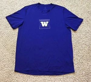 Washington Huskies Adidas Team Issue Player Worn Tee Shirt Size Large Davis #22 - Bild 1 von 5