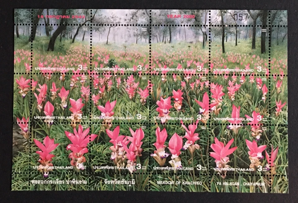 Thailand 2000 Krachieo Meadow Flowers and Trees Sheetlet  MNH - SG 2214/25 - Image 1 of 1