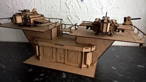 Fighter Pad Wargame Infinity Building Gelände Landschaft Legion 28mm Tischplatte - Bild 1 von 12