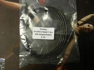 Goobay FireWire "Câble adaptateur 400" ; 1,8 m - Photo 1/1
