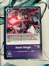 Death Slinger EX2-071 U Digimon CCG | Digital Hazard Near Mint English