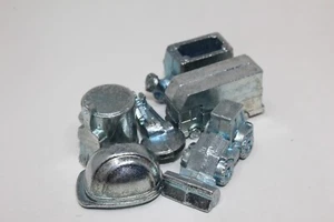 2009 Monopoly City Replacement Pieces Only 6 Metal Movers (complete set) - Imagen 1 de 7