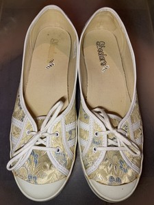 skechers floral embroidered trainers