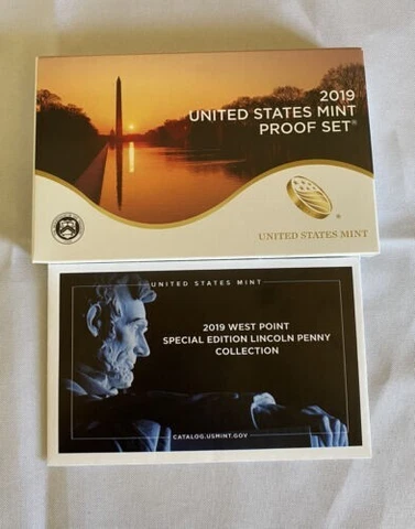 2019-S SEALED US MINT CLAD SET 20 COINS WITH WEST POINT PENNY Cover
