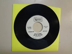 BILLY FURY:(w/Jimmy Page Of Led Zeppelin)Give Me Your Word-U.S. 7" 66 UA 50061DJ - Picture 1 of 2