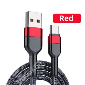 Fast usb c cable type c cable Fast Charging Charger Samsung S8 S9 S10 S22 S21 - Picture 1 of 15