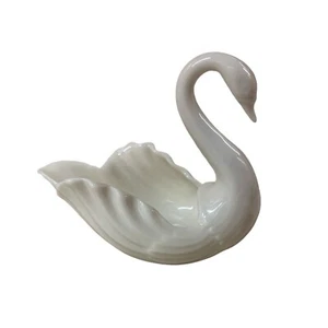 Piatto statuina vintage Lenox China Swan - Foto 1 di 5