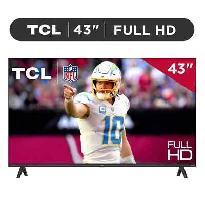 TCL 43" Class S Class 1080P FHD LED Smart TV with Roku TV - 43S310R (New) - Image 1 of 4
