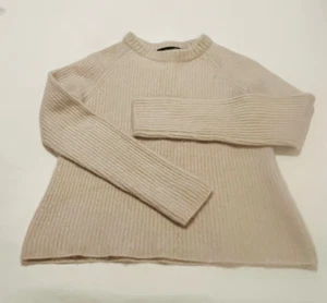 Jenni Kayne 100% cashmere cream sweater - Picture 1 of 7