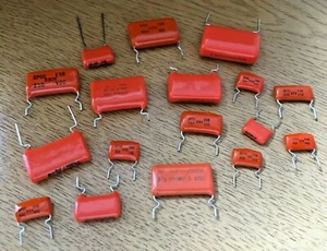 Metallised Polyester Film Dipped Capacitors 100 - 2000 Volts 3.3 - 680 nF K17 - Picture 1 of 13