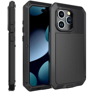 Coque pour iPhone 15 Pro Max 15 Plus Coque Métal Antichoc Gorille Résistante - Photo 1 sur 36