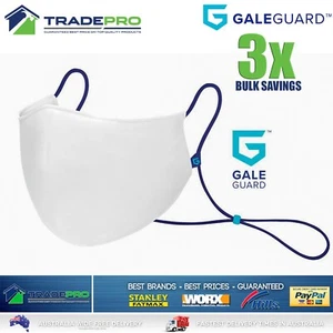 3 máscaras de cubierta bucal lavables reutilizables calidad PRO Gale® de triple capa para boca - Imagen 1 de 10