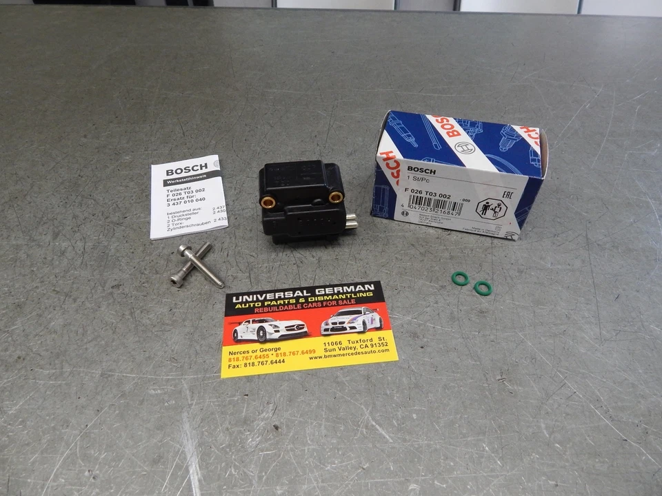 NUEVA VÁLVULA EHA 560SL 560SEL 300CE 300E 560SEC 190E 300SL 2437020007 ORIGINAL  Foto 1 de 4