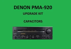 Stereo Amplifier DENON PMA-920 Repair KIT - all capacitors - Picture 1 of 16