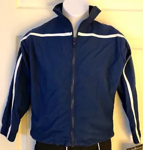 GK ROYAL TASLAN CHILD X-SMALL GYMNASTICS ATHLETES WARM UP JACKET Sz CXS NWT! - Picture 1 of 8