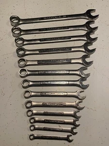 Craftsman Vintage USA 13 Piece SAE Combination Wrench Set (5/16" - 1") 12 Point - Picture 1 of 6