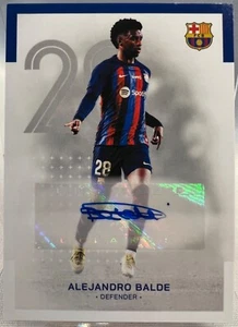Topps Barcelona Team Set 22/23, Alejandro Balde Autograph Card AU-AB - Picture 1 of 2