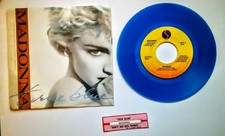 MADONNA TRUE BLUE US 7" 45 LIMITED EDITION BLUE VINYL - UNPLAYED