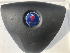 SAAB 9-5 95 9-3 93 STEERING WHEEL DRIVERS AIRBAG 12757622 / 498997212 VGC - Picture 1 of 2