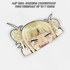 My Hero Academia - Himiko Toga v2  | Anime Otaku JDM Vinyl Window Peeker Decal - Picture 1 of 1