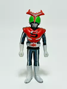 Vintage 1970s Kamen Rider Stronger 5" Sofubi Vinyl Figure Poppy JAPAN - Picture 1 of 12