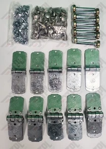 30 Pack Todco Door Repair Kit Overhead Truck - Hinges + 1" Rollers & Hardware! - Picture 1 of 4