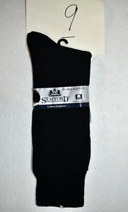 Vestido calcetines Stafford negro textura vintage para hombre - Imagen 1 de 4