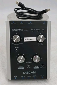 Tascam US-122MKII Analog Recording Interface MIDI USB 2.0 Unit Only - Picture 1 of 8