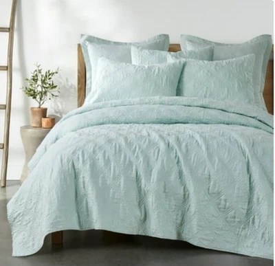 Levtex Washed Linen Relaxed Textured Quilt, King - Image 1 of 4
