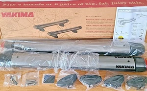 Yakima FatCat 6 Ski Snowboard Roof Rack Mount – Fits 6 Pairs Skis / 4 Boards – N - Bild 1 von 17