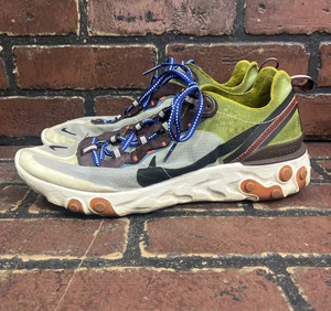 Herren Nike React Element 87 Moss Sportschuhe AQ1090-300 Größe 8,5 - Bild 1 von 9