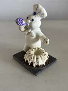 Pillsbury Doughboy January Calendar Figurine The Danbury Mint 1997 Pillsbury Co. - Picture 1 of 5