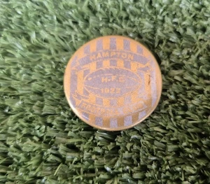 Rare 1920s Hampton Football Club 1922 Badge - Picture 1 of 4