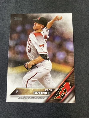 2016 Topps Update Series - Zack Greinke #US230 - Image 1 of 3